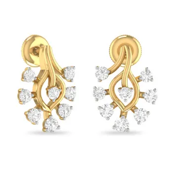 impeccable White Gold Earring 